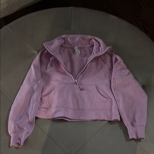 Lululemon Scuba Pink Half-Zip Sweatshirt